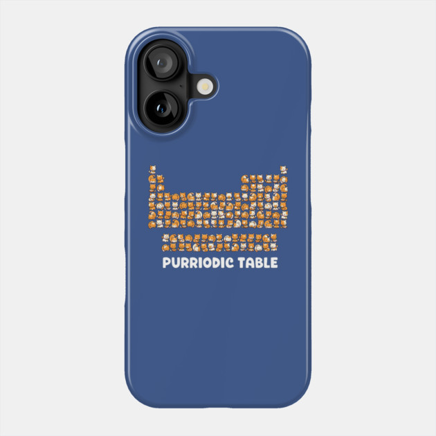 Purriodic Table Phone Case by GoshWow®