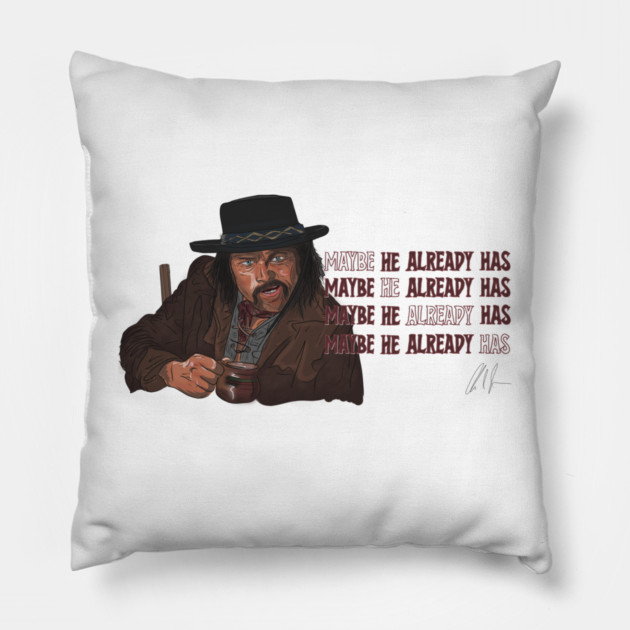 Once Upon a Time In Hollywood's LANCER: Maybe He Already Has Pillow by 51Deesigns