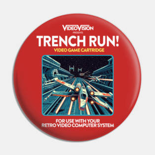 Trench Run! 80s Game Pin