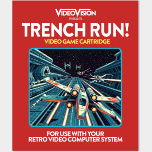 Trench Run! 80s Game Posters and Art