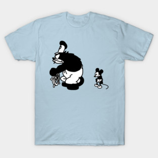 Steamboat Willie with Angry Cat and Sad Mouse T-Shirt