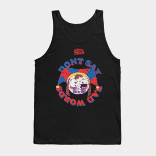 THE AMAZING DIGITAL CIRCUS: PONMI DONT SAY BAD WORDS (GRUNGE STYLE) Tank Top