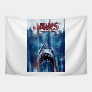 Jaws Tapestry