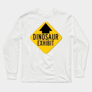 Dinosaur Exhibit Grandparents Day Long Sleeve T-Shirt