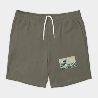 The Classic Japanese Great Wave off Kanagawa by Hokusai Shorts