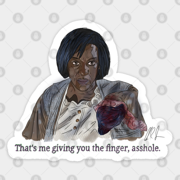 Demon Knight: One-Armed CCH Sticker by 51Deesigns