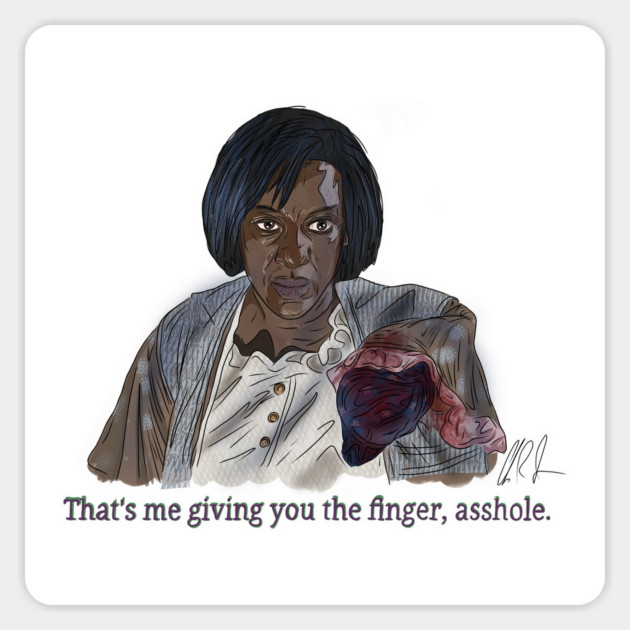 Demon Knight: One-Armed CCH Magnet by 51Deesigns