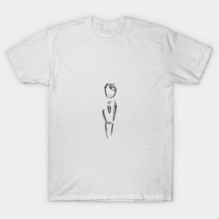 Sad Man in Suit T-Shirt