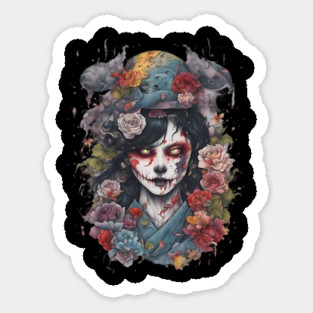 Corpse Face Reveal Magnet