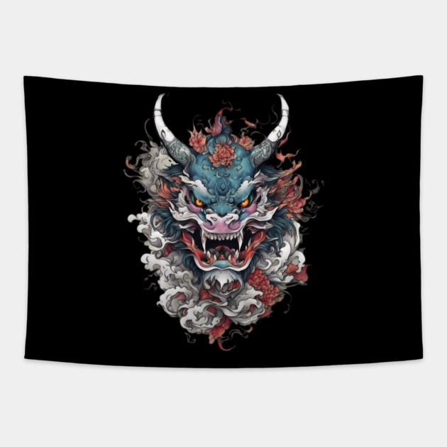 Corrupt Ghoul Goblin Tapestry by animegirlnft