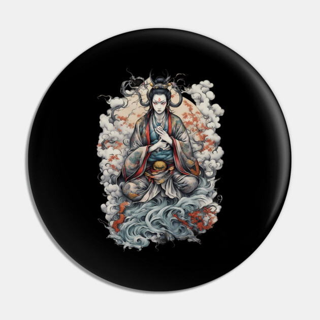 Evil Djinn Pin by animegirlnft