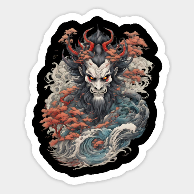 Onryo Yokai Sticker by animegirlnft
