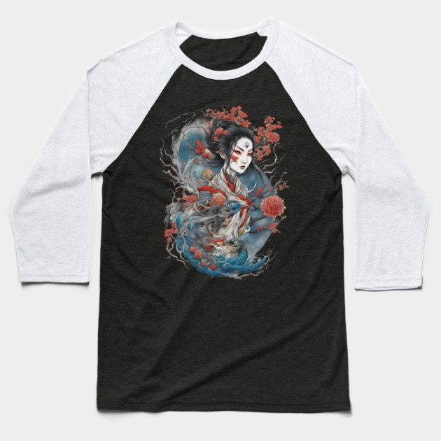 Vengeful Spirit Baseball T-Shirt by animegirlnft