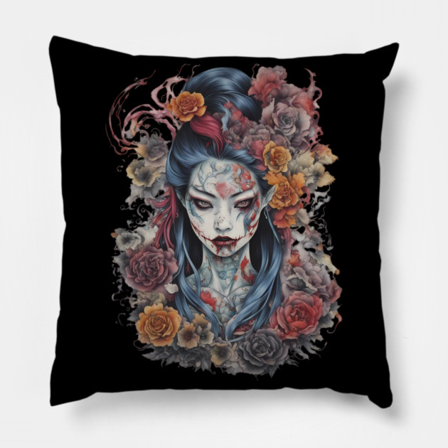 Evil Ghost Pillow by animegirlnft
