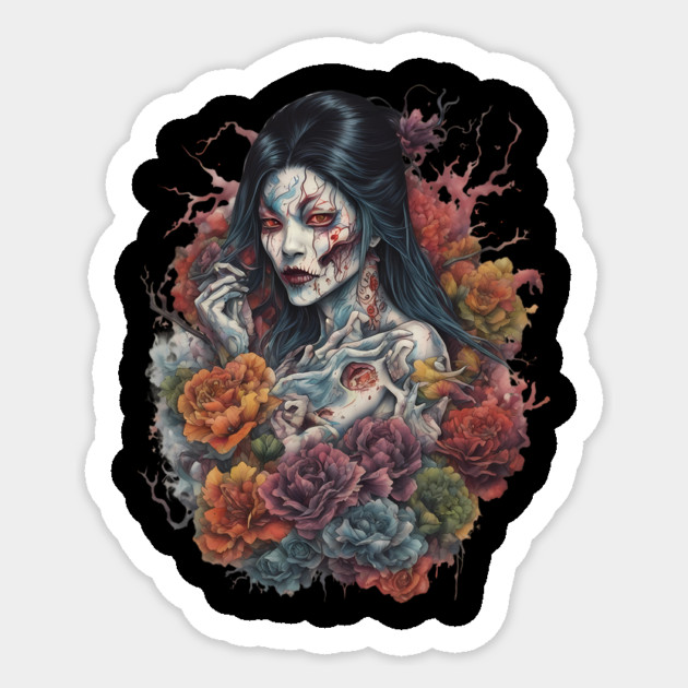 Tortured Soul Sticker by animegirlnft