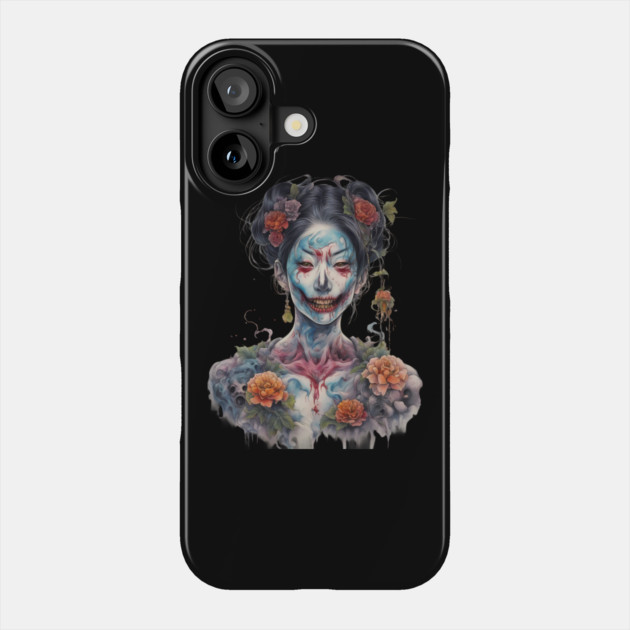 Bloody Mary Horror Phone Case by animegirlnft