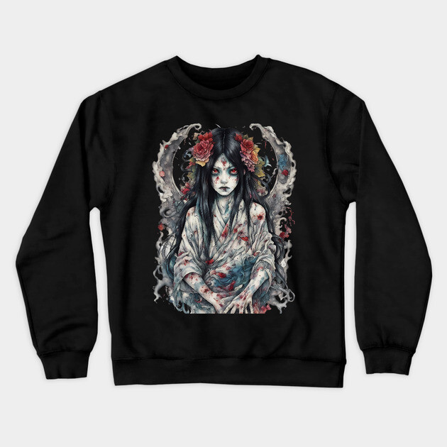 Exorcist Demon Crewneck Sweatshirt by animegirlnft