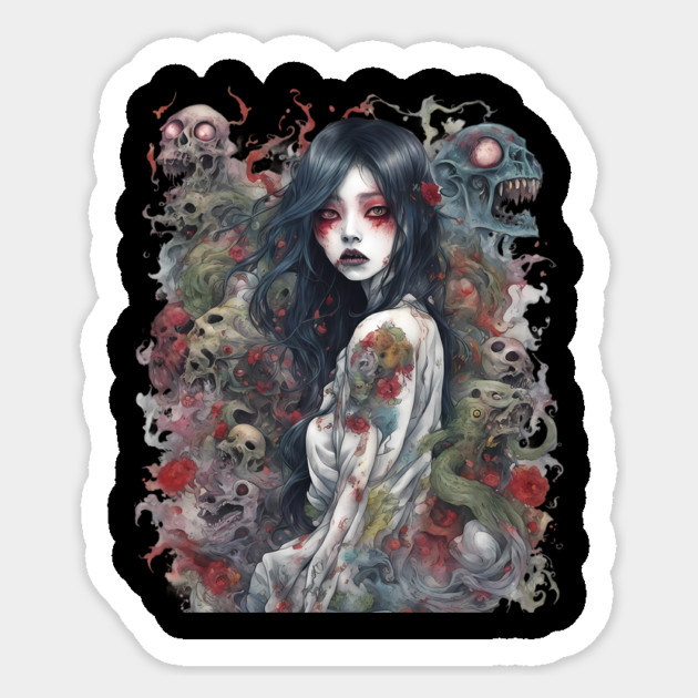 Dark Spirit Sticker by animegirlnft