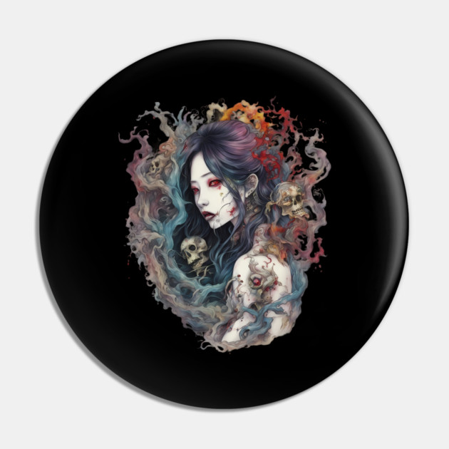 Anime Ghost Pin by animegirlnft