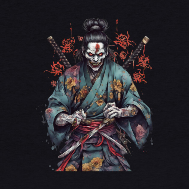Samurai Zombie by animegirlnft