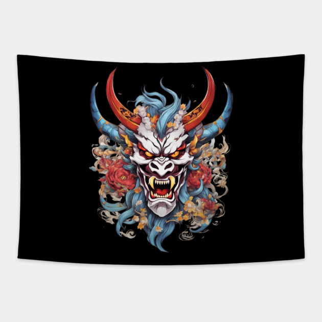Angel Devil Tapestry by animegirlnft