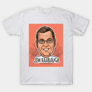 Jam Harbaurgh Michigan Coach Smile picture T-Shirt