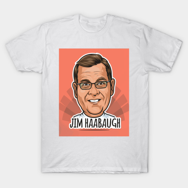 Jam Harbaurgh Michigan Coach Smile picture T-Shirt by Nizar clothing store 