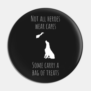 All heroes carry treats Pin