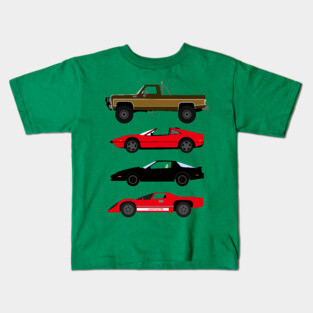 The Car's The Star: Glen A Larson Kids T-Shirt
