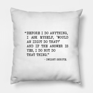 Dwight Schrute Pillow