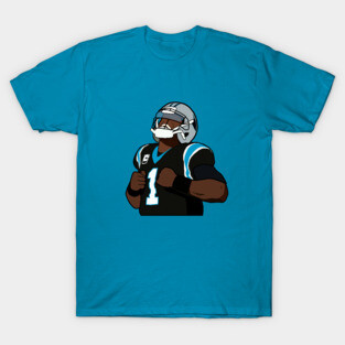Cam Newton Touchdown Celebration Carolina Panthers NFL T-Shirt