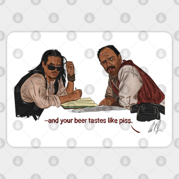 Desperado: The Tarasco Bar Sticker by 51Deesigns