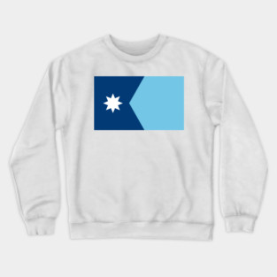New Minnesota Flag Horizontal Crewneck Sweatshirt