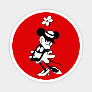 Steamboat Willie. Valentine Couple Magnet