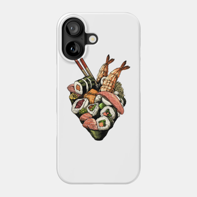 Sushi Heart Phone Case by GoshWow®