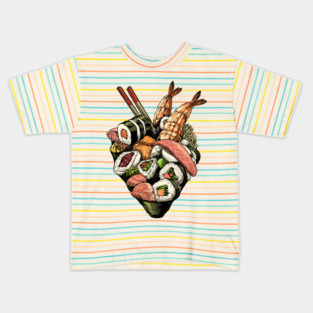 Sushi Heart Kids T-Shirt