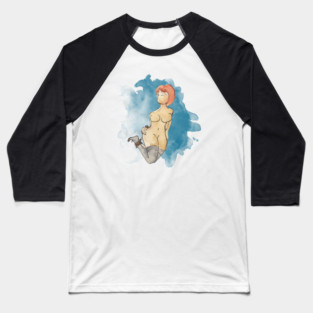 Bondaged girl Baseball T-Shirt