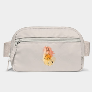 Watercolor girl with panties Bag