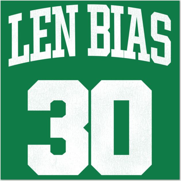 Len Bias Boston Tribute Jersey Boston Celtics Posters and Art