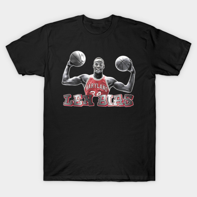 LEN BIAS Len Bias T-Shirt TeePublic - Main Image