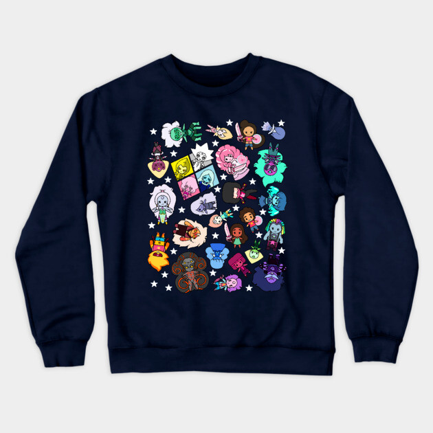 CRYSTAL GEMS Crewneck Sweatshirt by wss3