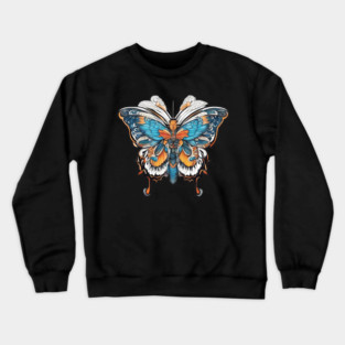 Butterfly Tattoo Crewneck Sweatshirt