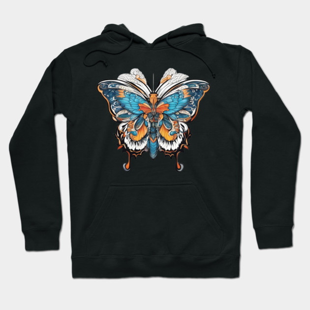 Butterfly Tattoo Hoodie by animegirlnft