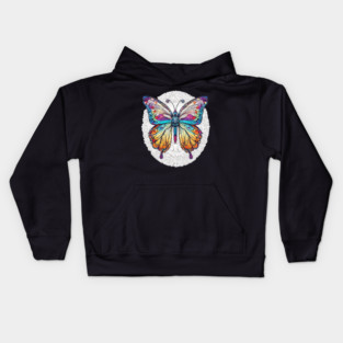 Colorful Butterfly Kids Hoodie