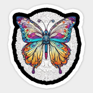 Colorful Butterfly Magnet