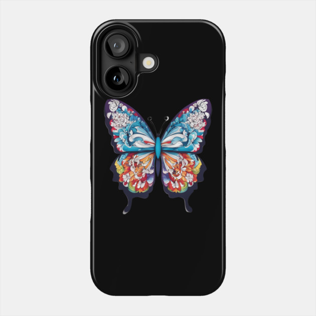 Butterfly Beauty Phone Case by animegirlnft