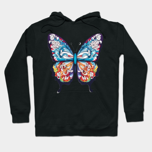 Butterfly Beauty Hoodie by animegirlnft