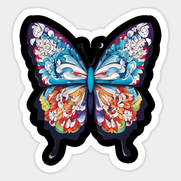 Butterfly Beauty Sticker by animegirlnft