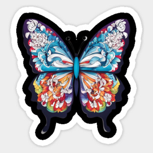 Butterfly Beauty Magnet