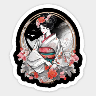 Geisha Girl Magnet